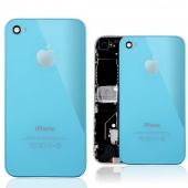 Задня кришка iPhone 4 Copy блакитна