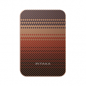 Pitaka Aramid Fiber Magnetic Power Bank Qi2 5 000mAh Sunset (PBQ2402)