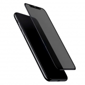 Захисне 3D скло "Антишпигун" Doberman Premium Anti Peep Screen Protector 5D for iPhone 11/Xr