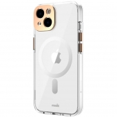 Moshi iGlaze Slim Hardshell Case for iPhone 14 Plus, Sunset Gold (99MO137226)