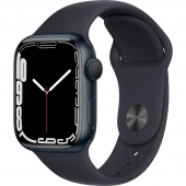 Б/У Apple Watch Series 7 45mm Midnight Aluminum Case with Midnight Sport Band (MKN53, MKNN3)