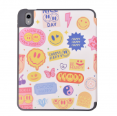 Comma Lingos with Pencil Slot Series for iPad Pro 11 2024, Happy Sticker