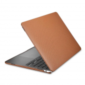 iCarer Woven Pattern Series Case for MacBook Pro 15, Brown