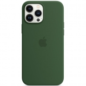 Apple Silicone Case with MagSafe for iPhone 13 Pro Max, Clover (MM2P3)
