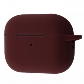 Silicone Case for AirPods Pro 3, Bordo