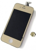 Дисплей LCD+ Touchscreen для iPhone 4 у зборі Copy Gold