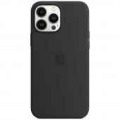 Apple Silicone Case with MagSafe for iPhone 13 Pro Max, Midnight (HC)