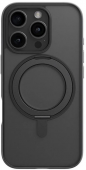 Blueo BL037 Skin Friendly 360 Rotatable Stand with Magnetic Series for iPhone 16 Pro, Black