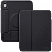 LAUT PRESTIGE FOLIO MagSafe Case for iPad 10.9" (2022) with Pencil, Black (L_IPD22_PRM_BK)