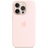 Silicone Case for iPhone 16 Pro, Pink Sand (HC) (A)
