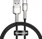 Baseus Cafule Metal Data Type-C 66W 1m Cable, Black