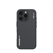 Blueo BL045 Dual- Color Liquid Silicone Magnetic Series for iPhone 16 Pro Max, Black