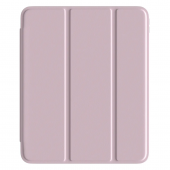 Comma Joy PU with Pencil Slot Series for iPad 10 10.9 2022/iPad 11 11'' 2025, Light Pink
