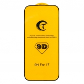 Full Cover 9D Tempered Glass for iPhone 17