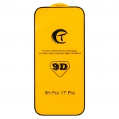Full Cover 9D Tempered Glass for iPhone 17 Pro