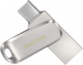 Flash SanDisk USB 3.1 Ultra Dual Luxe Type-C 256Gb (150 Mb/s)