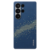 Pitaka Tactile Woven Case StarPeak Milky Way Galaxy for Samsung Galaxy S25 Ultra (KS2505U)