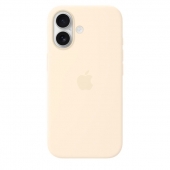 Apple Silicone Case with MagSafe + Sensor Button for iPhone 17, Vanilla (HC)