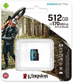 Kingston Canvas Go Plus Micro SDXC 512GB (SDCG3/512GBSP)