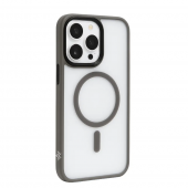 Monblan Magnetic Matte Series Case for iPhone 15 Pro Max, Grey
