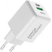 ArmorStandart AR372 45W GaN Type-C + USB White (ARM77550)