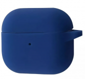 Silicone Case for AirPods 4, Blue Cobalt