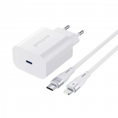 Proove Rapid 20W (Type-C) + Cable Type-C to Lightning, White
