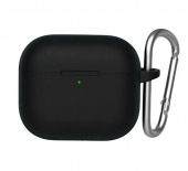 Blueo Case for AirPods 3 Liquid Silicone Series, Black