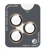 ZK Lens Protection Glass iPhone 16 Pro/16 Pro Max, Antique Bronze