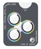 ZK Lens Protection Glass iPhone 16 Pro/16 Pro Max, Rainbow