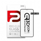 ArmorStandart Icon 3D Glass for iPhone 12 Mini (5.4"), Black