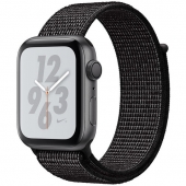 Apple Watch Nike+ Series 4 GPS 44mm Gray Alum. w. Black Nike Sport l. Gray Alum. (MU7J2)