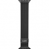 Laut Steel Loop for Watch 41/40/38, Black (LAUT_AWS_ST_BK)