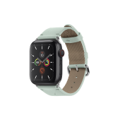 Native Union Classic Strap for Apple Watch 45/44/42mm, Sage (STRAP-AW-L-GRN)