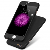 Full Covered Case With Protective Glass for iPhone 7