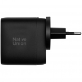 Native Union Fast GaN Charger PD 67W 3 Ports, Black (FAST-PD67-BLK-2CA)