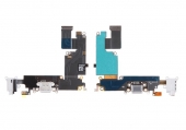 Шлейф зарядки та гарнітури (Flat Cable Charger Connector with HF) (Black/White)