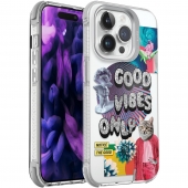 LAUT Case with MagSafe for iPhone 15 Pro, POP GLITCH (L_IP23B_POP_GL)