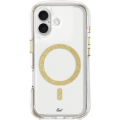 Laut AERO SPARKLE for iPhone 16 Plus with MagSafe, Crystal Gold (L_IP24C_AS_GD)