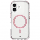 Laut AERO SPARKLE for iPhone 16 Plus with MagSafe, Crystal Pink (L_IP24C_AS_P)