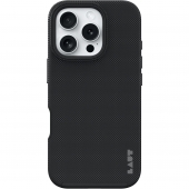 LAUT SHIELD IMPKT Cell Technology Case with MagSafe for iPhone 16 Pro Max, Black (L_IP24D_MSH_BK)