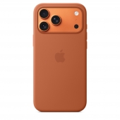 Apple Silicone Case with MagSafe for iPhone 17 Pro Max, Terra Cotta (MGFQ4)