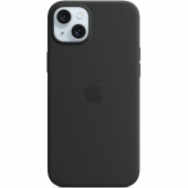 Apple Silicone Case with MagSafe for iPhone 15, Black (HC)