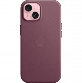 Apple FineWoven Case with MagSafe for iPhone 15, Mulberry (MT3E3)