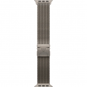 Apple Milanese Loop Natural Titanium for Watch 44/45/46/49mm - Medium (MXKD3)