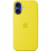 Apple Silicone Case with MagSafe for iPhone 16, Star Fruit (MYY73)