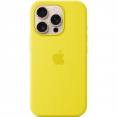 Silicone Case with MagSafe for iPhone 16 Pro, Star Fruit (HC)