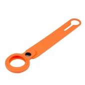 Apple Silicone Loop for AirTag with Button, Orange OEM
