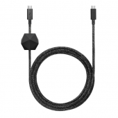 Native Union Desk 2.4m Cable USB-C to USB-C, Cosmos Black (DCABLE-C-CS-BLK-NP)
