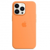 Apple Silicone Case with MagSafe for iPhone 13 Pro, Marigold (MM2D3)